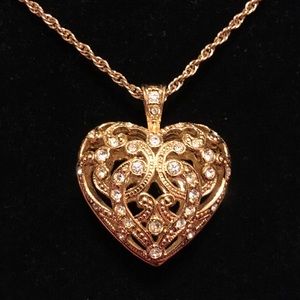Filigree Heart Necklace